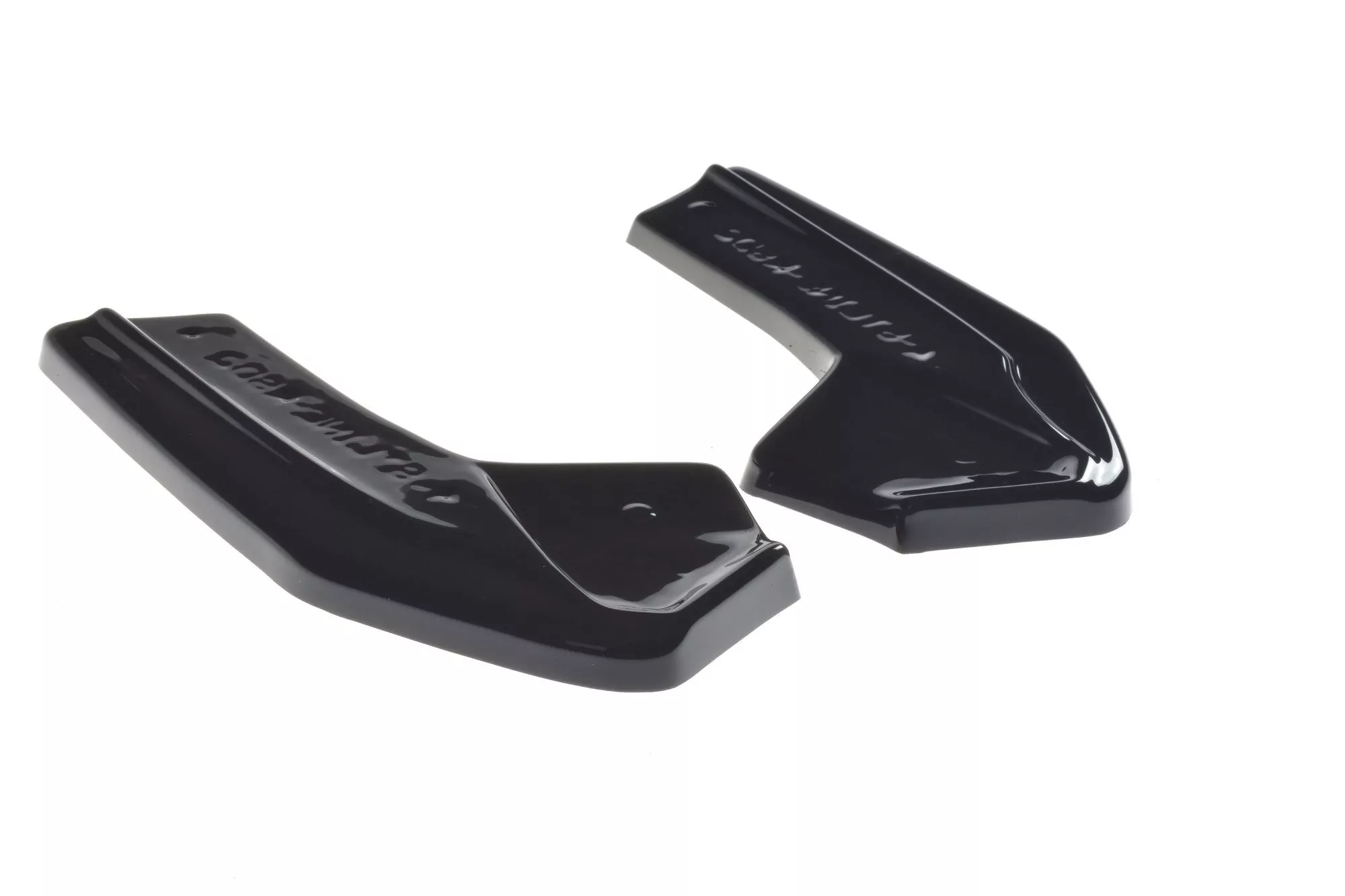 Heck Ansatz Flaps Diffusor Passend Für Diffusor V.2 Passend Für FORD FOCUS MK4 ST-LINE Schwarz Hochglanz Schwarz Hochglanz