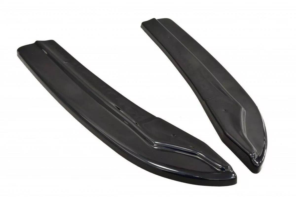 Heck Ansatz Flaps Diffusor Passend Für Diffusor Passend Für Mercedes C W204 63 AMG/AMG-Line Schwarz Hochglanz Schwarz Hochglanz