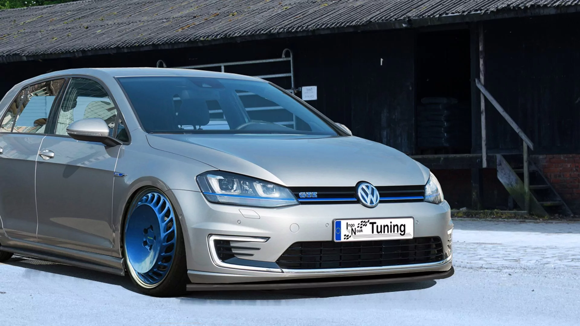 Cup Frontspoilerlippe für VW Golf 7 GTE AU
