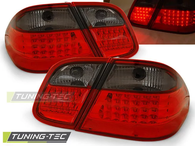 Led Tail Lights Red Smoke Fits Mercedes W208 Clk 03.97-04.02