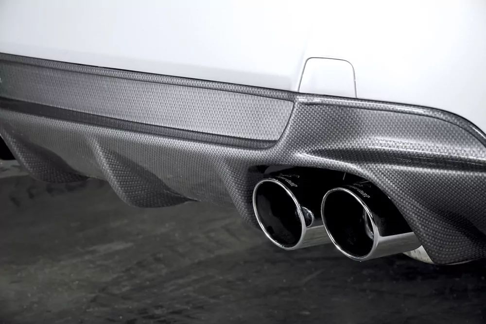 Rieger Heckeinsatz für BMW 3er E93 | Cabrio 03.10- (ab Facelift) LCI Nur für 335i !