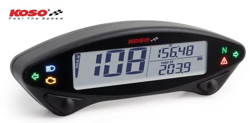 KOSO Digitaler Tachometer, DB EX-02 mit ABE
