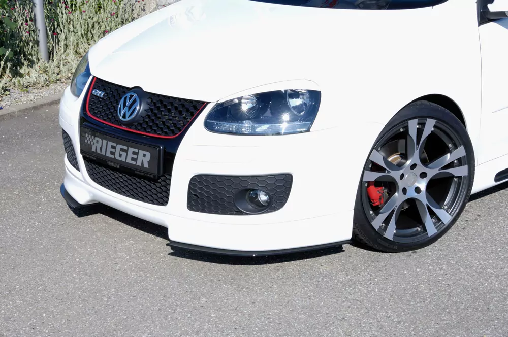 Rieger Spoilerschwert für VW Jetta 3 (1KM) -   nur GTI/GT, für Spoilerlippe 59400 carbon optik