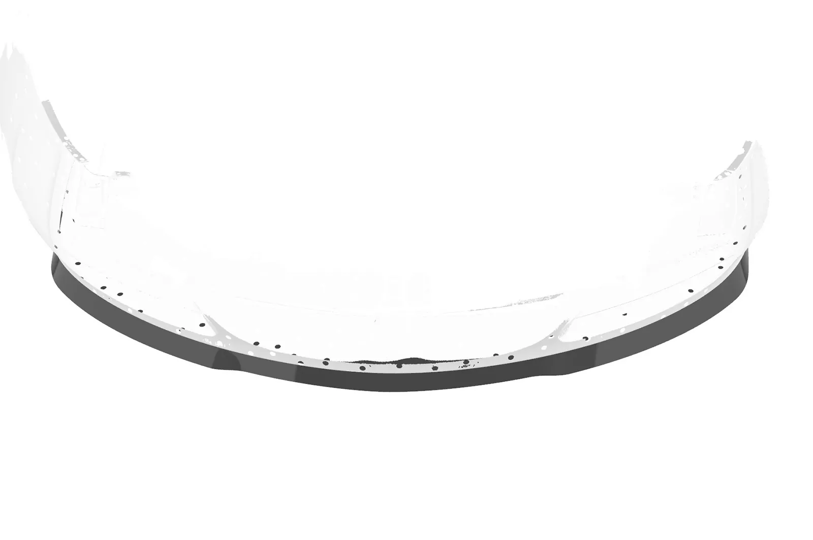 Cup-Spoilerlippe für Porsche 911/997 CSL114-M Carbon Look (matt)