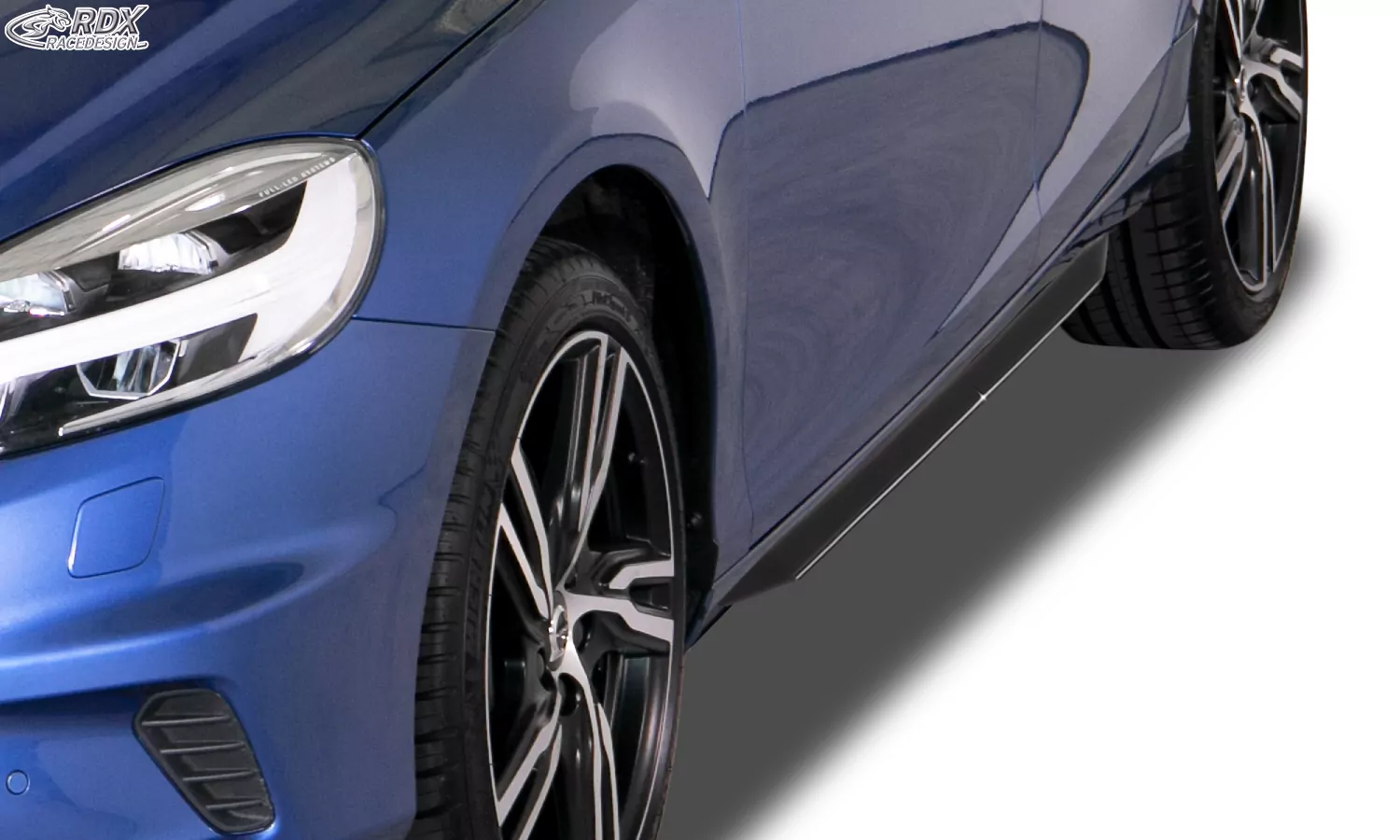 RDX Seitenschweller für VOLVO V40 2012+ "Slim" 