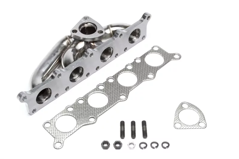 TA Technix Edelstahl Turbokrümmer mit K03/K04 Flansch für 1.8T Turbo Motoren passend für Audi / Seat / Skoda / VW