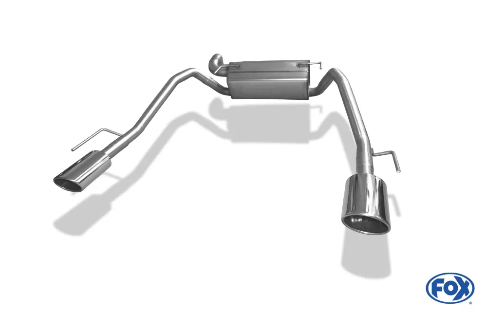 Opel Astra J Sports Tourer 1,4l  Endschalldämpfer quer Ausgang rechts/links - 115x85 Typ 32 rechts/links