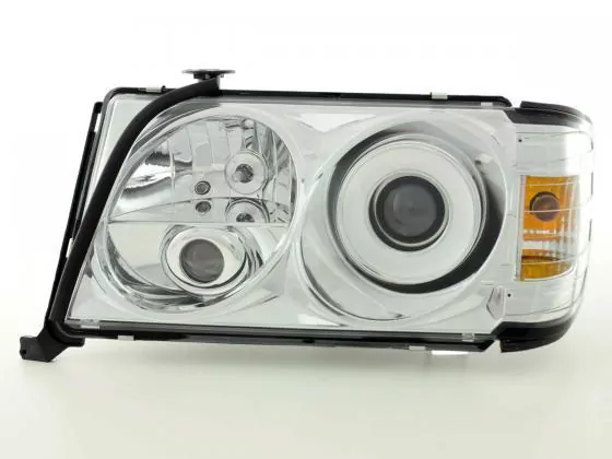 Scheinwerfer Set Mercedes E-Klasse Typ W124 Bj. 94-96 chrom