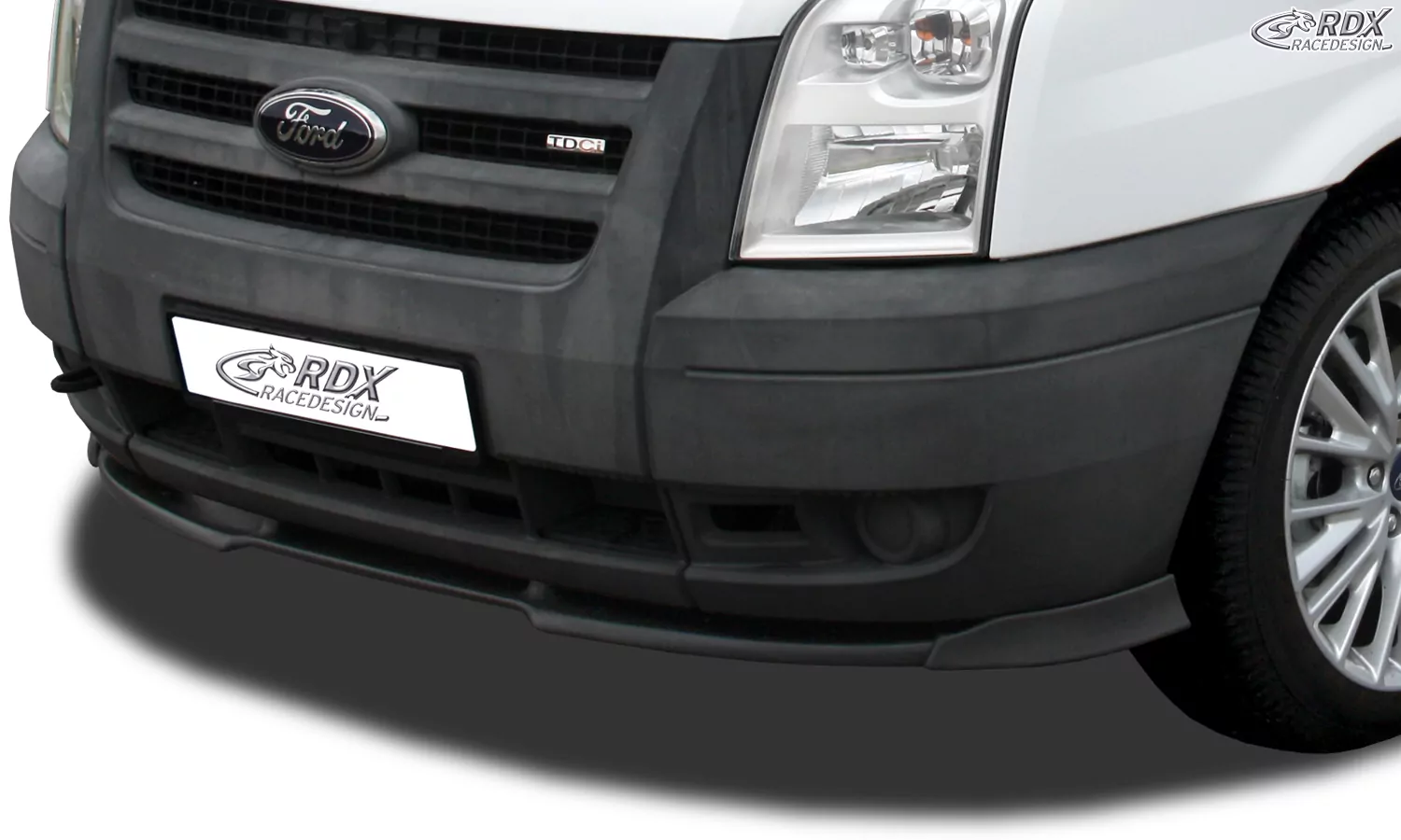 RDX Frontspoiler VARIO-X für FORD Transit MK6 (2006-2013) Frontlippe Front Ansatz Vorne Spoilerlippe