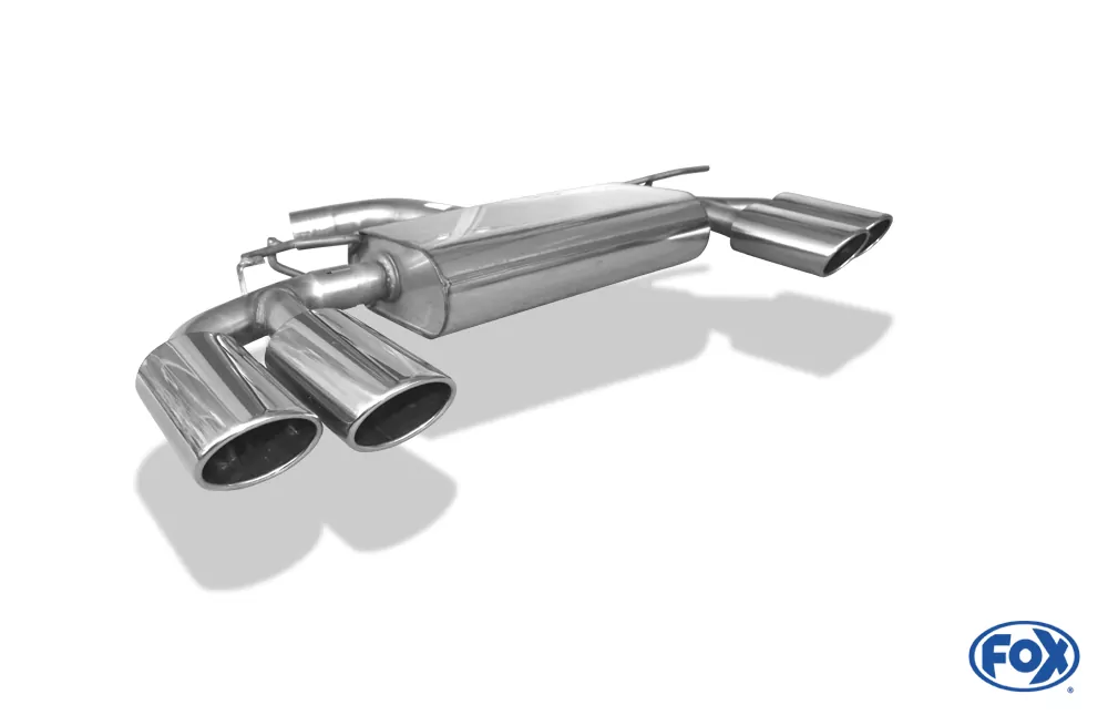 VW Golf VII Facelift starre Hinterachse  Endschalldämpfer rechts/links - 2x115x85 Typ 32 rechts/links