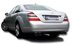 Mercedes S-Klasse W221  Endschalldämpfer rechts/links - 2x115x85 Typ 32 rechts/links