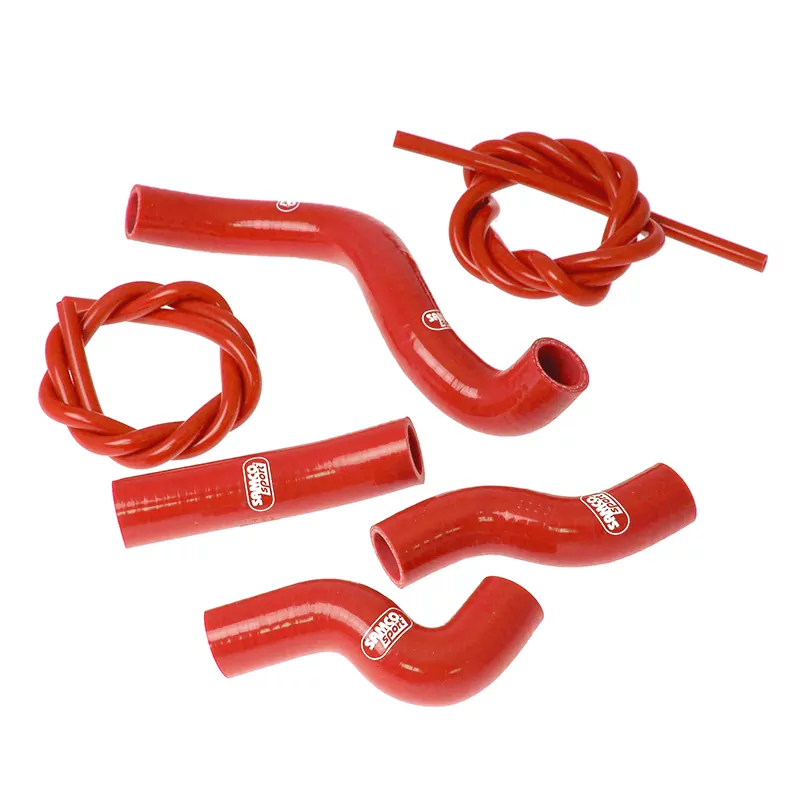 SAMCO SPORT Siliconschlauch Kit rot für Kawasaki Z750 Z750R Modelljahr 2007-2012