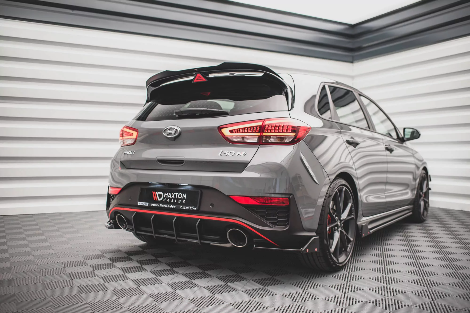 Street Pro Heckschürze Für Hyundai I30 N Hatchback Mk3 Facelift
