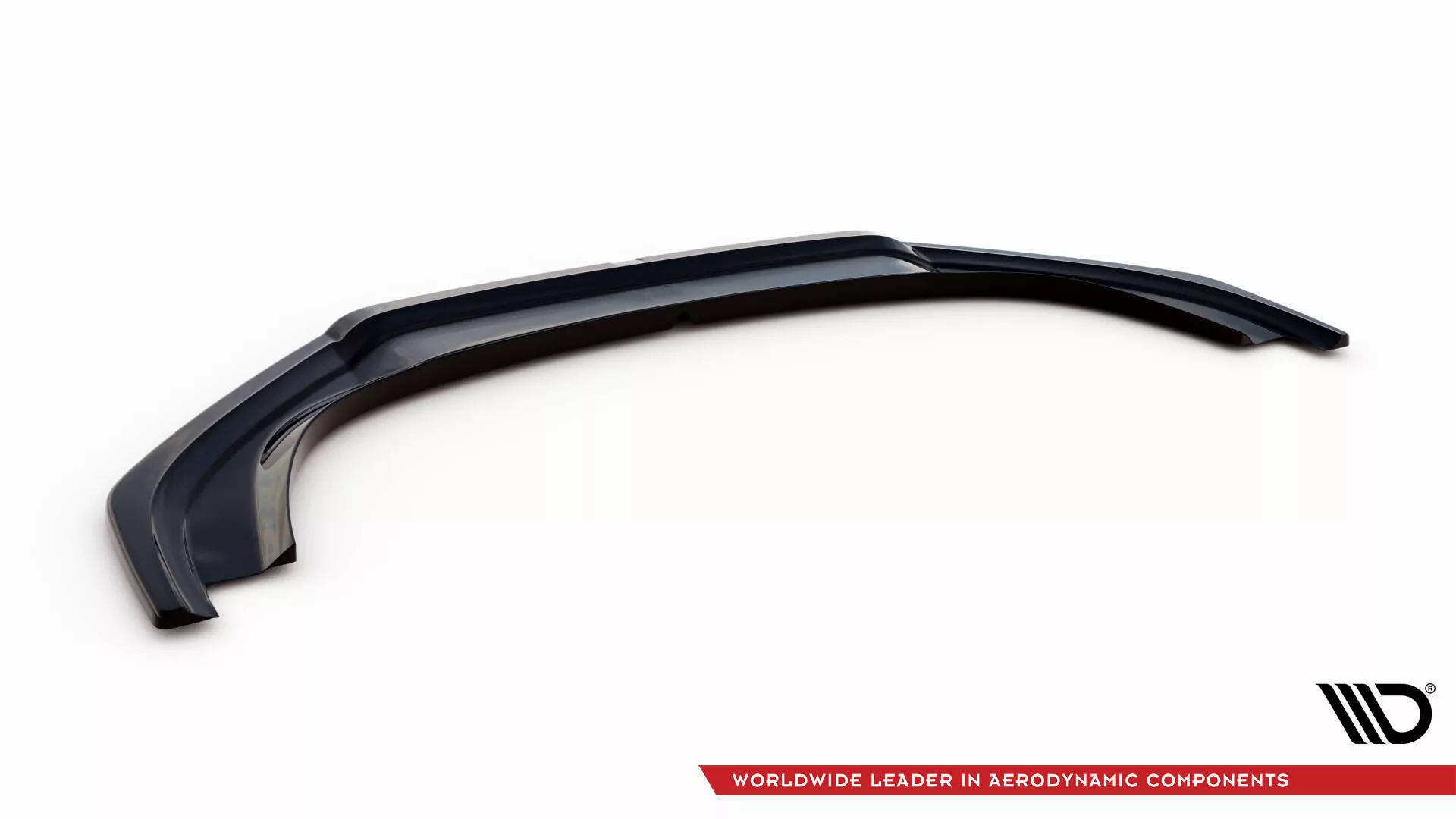 Front Ansatz V.2 Für Volkswagen Golf R Mk6 Schwarz Hochglanz