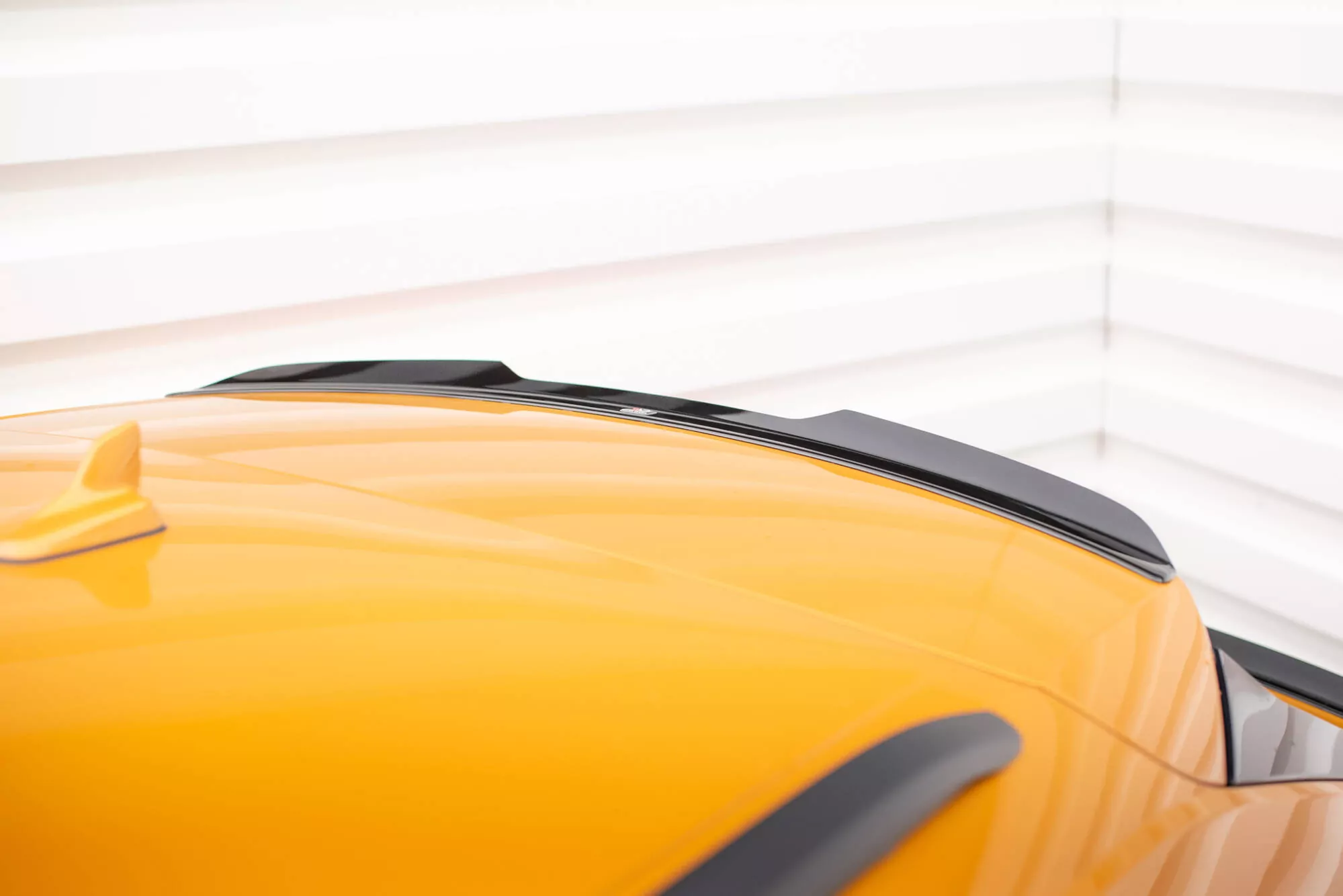 Spoiler CAP Passend Für V.1 Passend Für Audi Q8 S-line Schwarz Hochglanz Schwarz Hochglanz