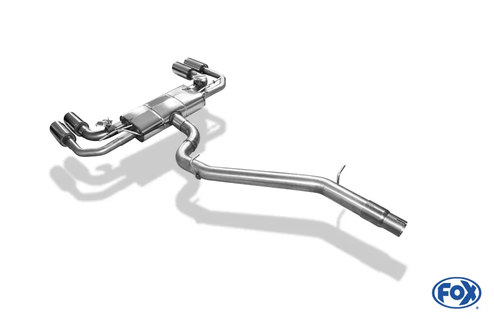 Audi S3 GY - Limousine  Halbanlage ab OPF mit Abgasklappen - 2x114 Typ 25 rechts/links