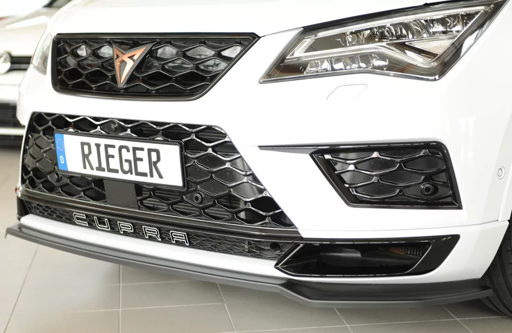 Rieger Spoilerschwert matt schwarz für Seat Ateca Cupra (5FP)  09.18-07.20 (bis Facelift)