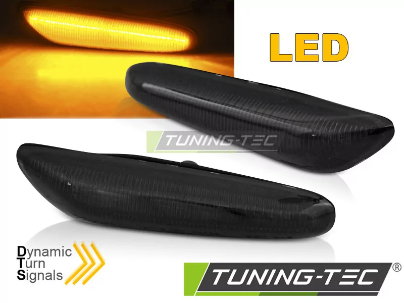 Side Direction Smoke Led Seq Fits Bmw E46 / E60 / E87 / E84 / E90