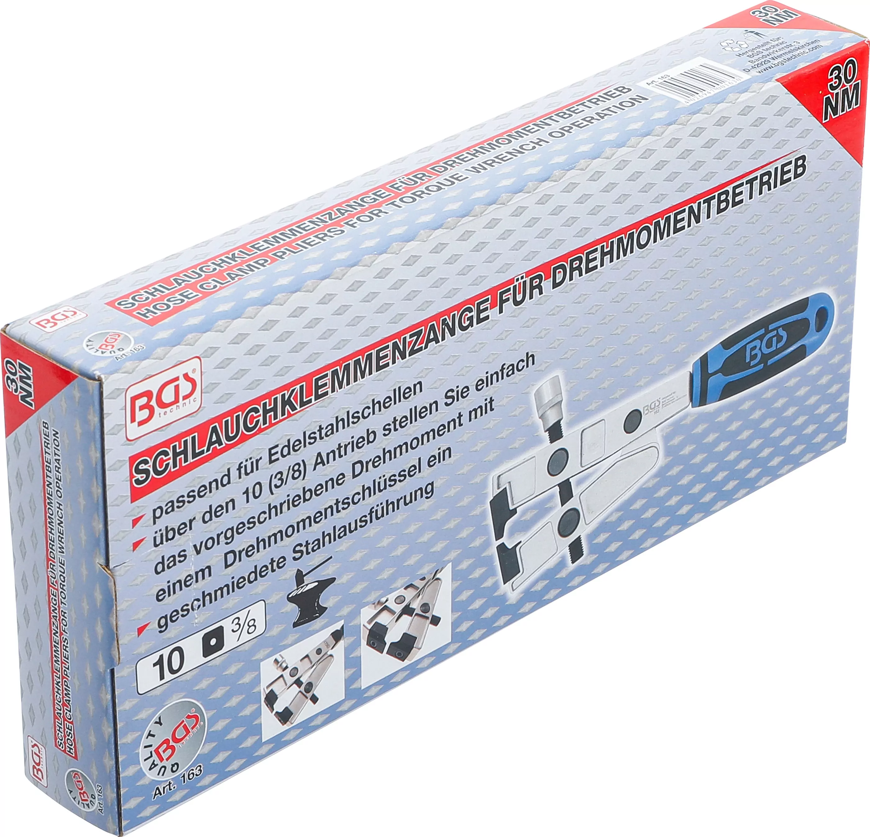 Achsmanschetten-Klemmen-Zange | Drehmomentbetrieb