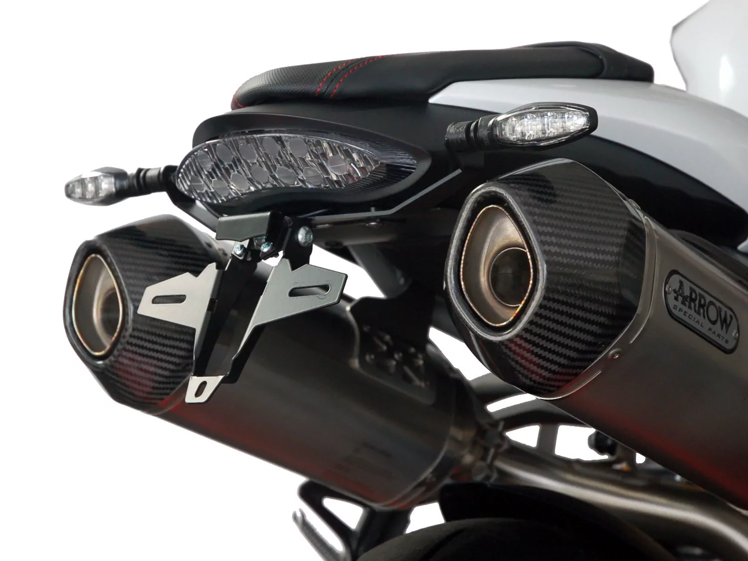 Kennzeichenhalter IQ7 für Triumph Speed Triple S - R - RS (2017-2020)