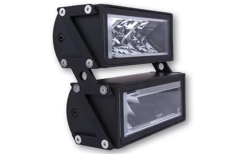 HIGHSIDER pro Scheinwerfer Ultimate LED Schwarz Mit Z-Halter, E-Geprüft (1Stck)