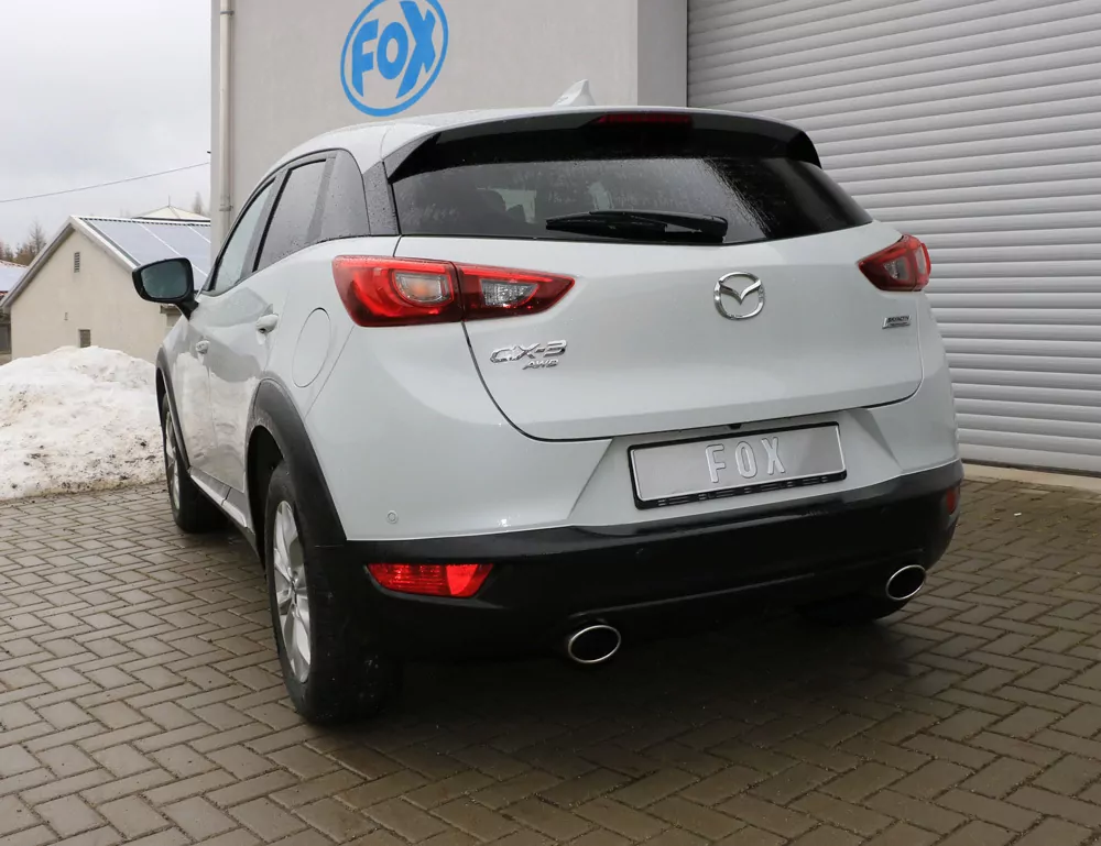 Mazda CX3 Benzin - DK AWD  Endschalldämpfer quer rechts/links - 115x85 Typ 32 rechts/links