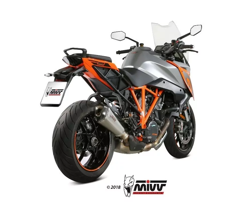 MIVV DELTA RACE Edelstahl KTM 1290 SUPERDUKE GT 2016-