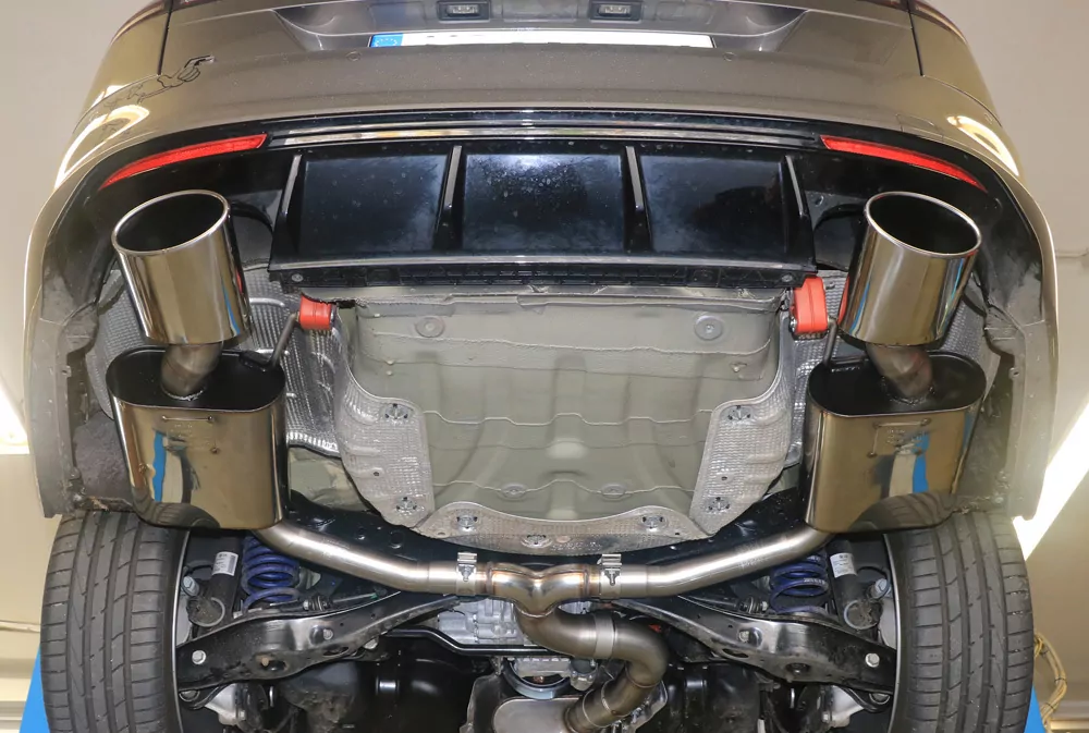 VW Golf VII Variant R - 4-Motion  Endschalldämpfer rechts/links - 160x90 Typ 38 rechts/links