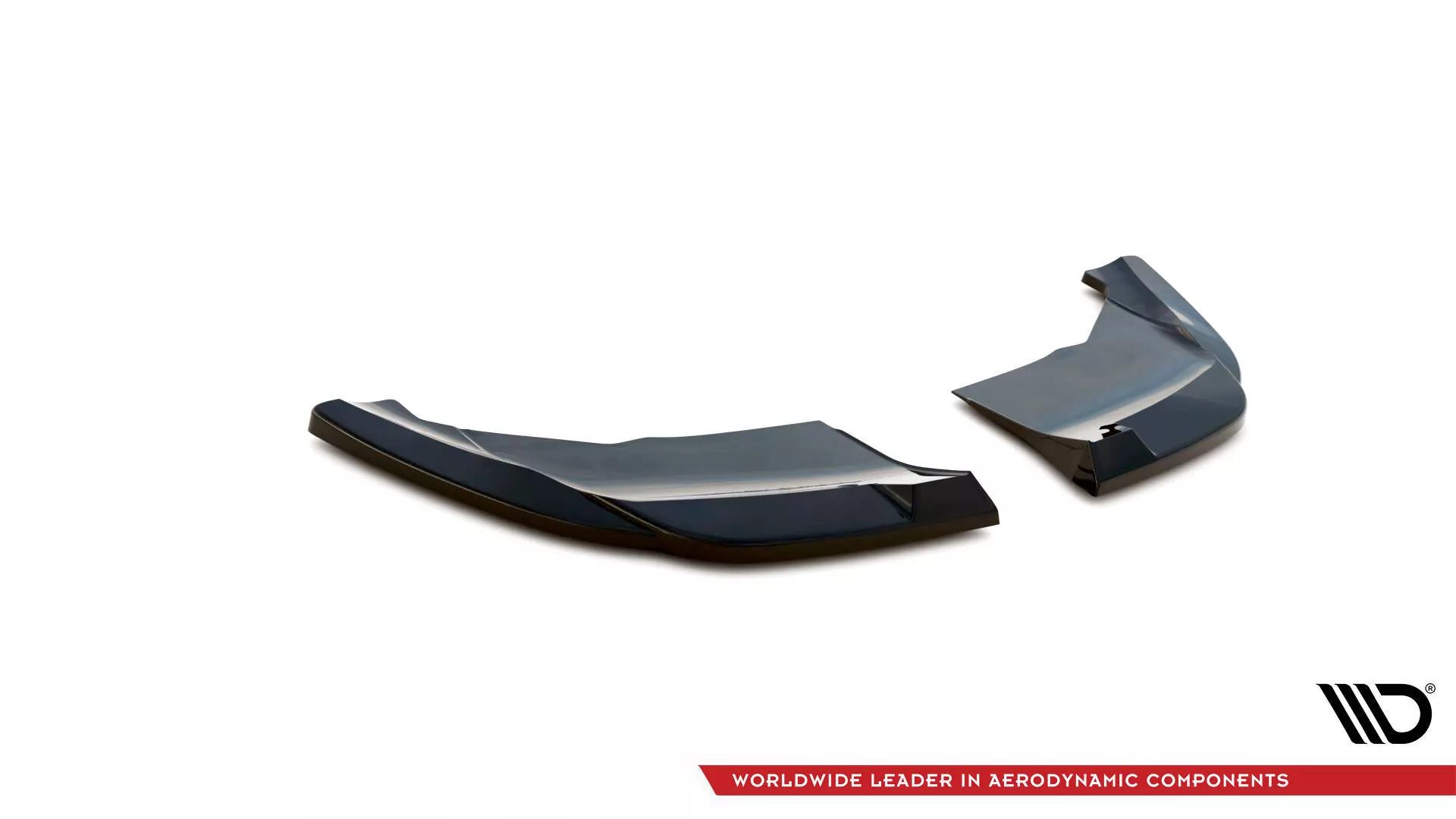 Heck Ansatz Flaps Diffusor V.2 Für Cupra Formentor Mk1 Facelift Schwarz Hochglanz