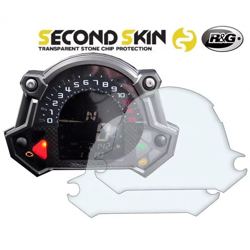 R&G Dashboard 2er Displayschutzfolien Kawasaki Z 900 RS 2018- / Z 650 RS 2022-