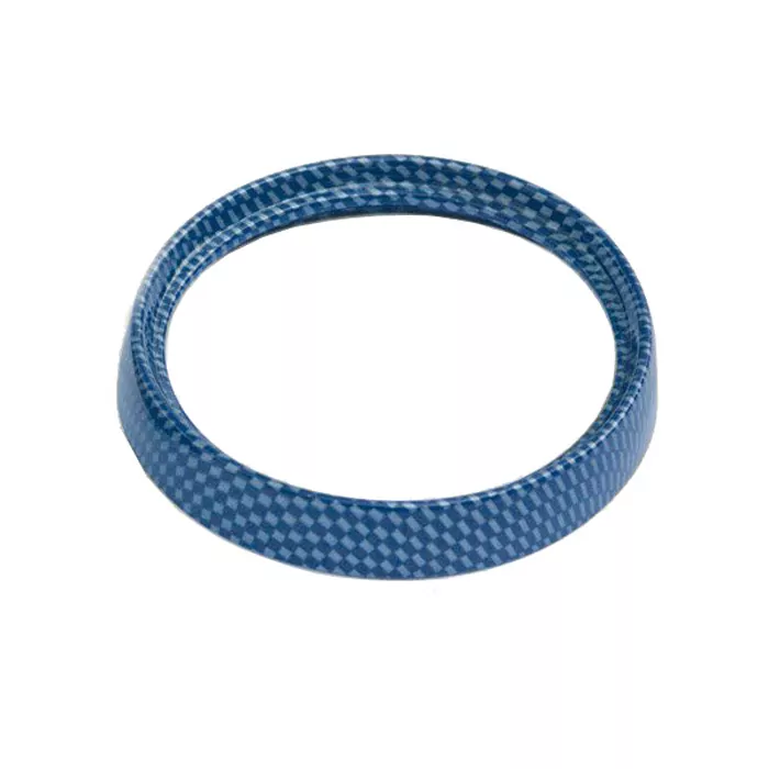 Austauschcover, Carbon-blau