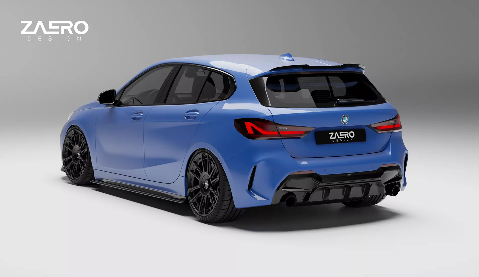 EVO-1 Diffusor für BMW 1er F40 - 120 | 125 | 128ti | M135