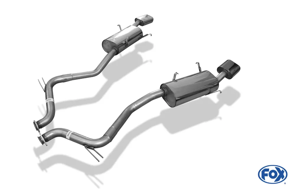 Maserati Ghibli II  Endschalldämpfer rechts/links  - 150x70 Typ 53 rechts/links