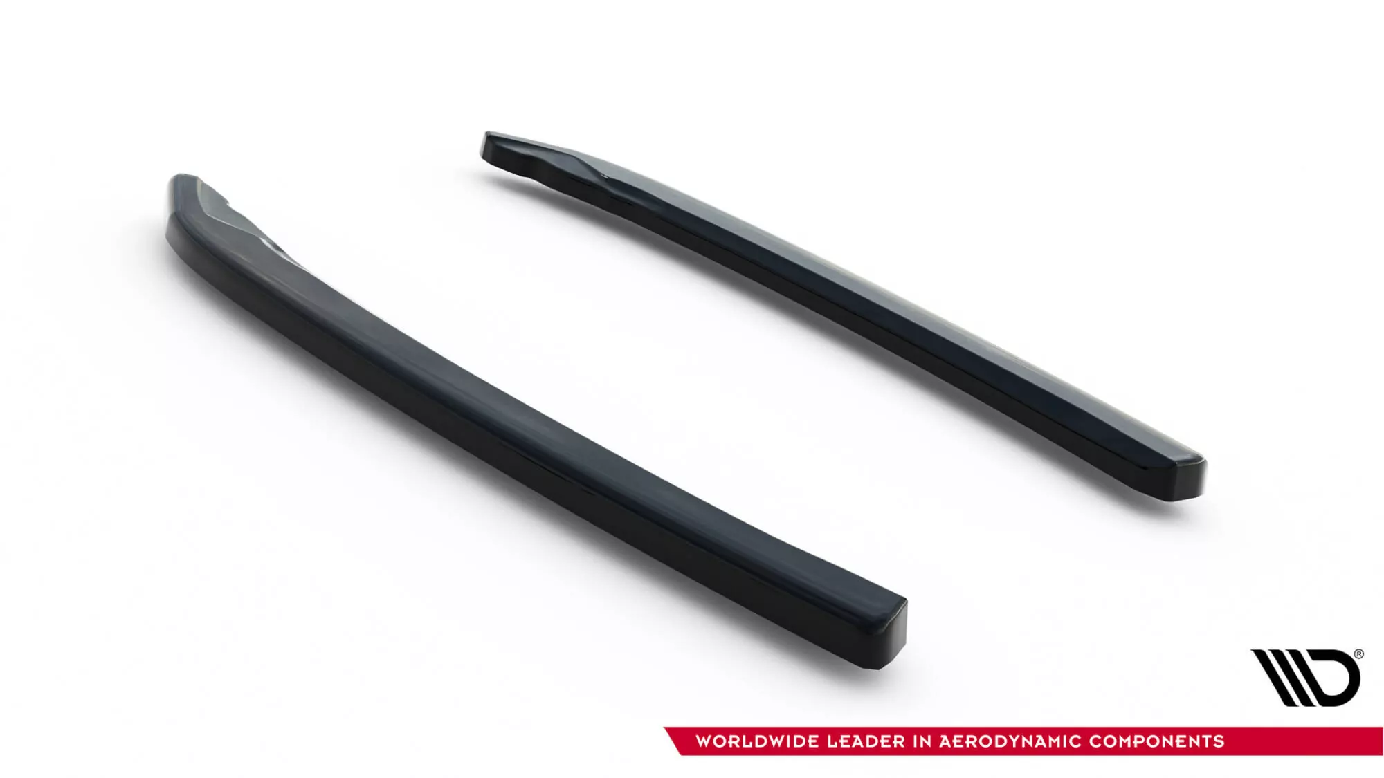 Heck Ansatz Flaps Diffusor V.2 Für Skoda Superb Liftback / Combi Mk3 Schwarz Hochglanz