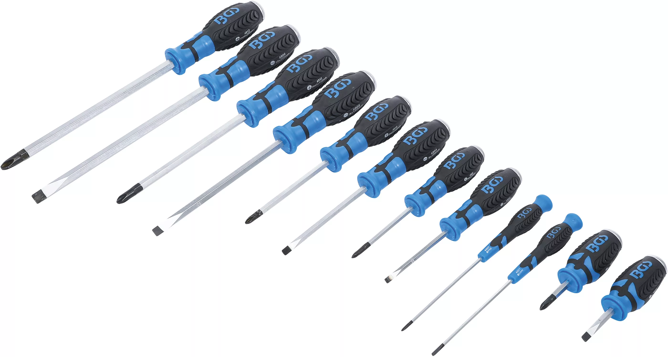 Schraubendreher-Satz | mit 6,3 mm (1/4") Innenvierkant | 12-tlg.