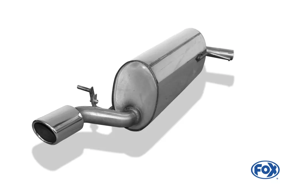 VW Polo 6R  Endschalldämpfer - 88x74 Typ 32