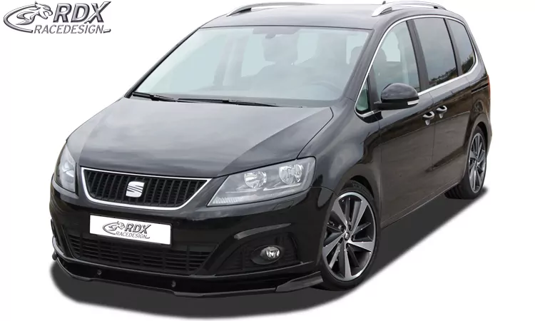 RDX Frontspoiler VARIO-X für SEAT Alhambra 7N 2010+ Frontlippe Front Ansatz Vorne Spoilerlippe