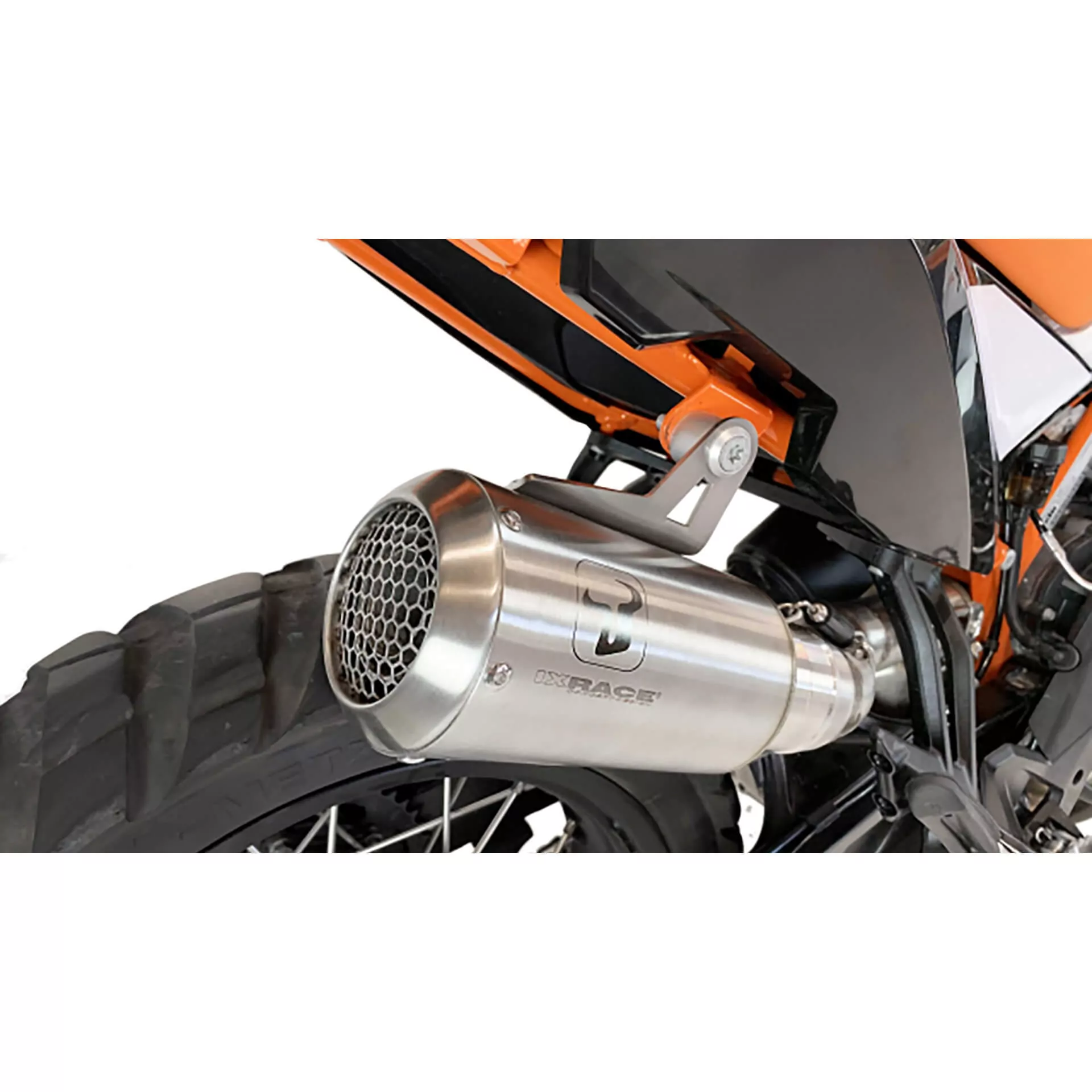 IXRACE MK2 Endschalldämpfer, KTM 790 ADVENTURE 19-, 890 Adventure 20- E-geprüft