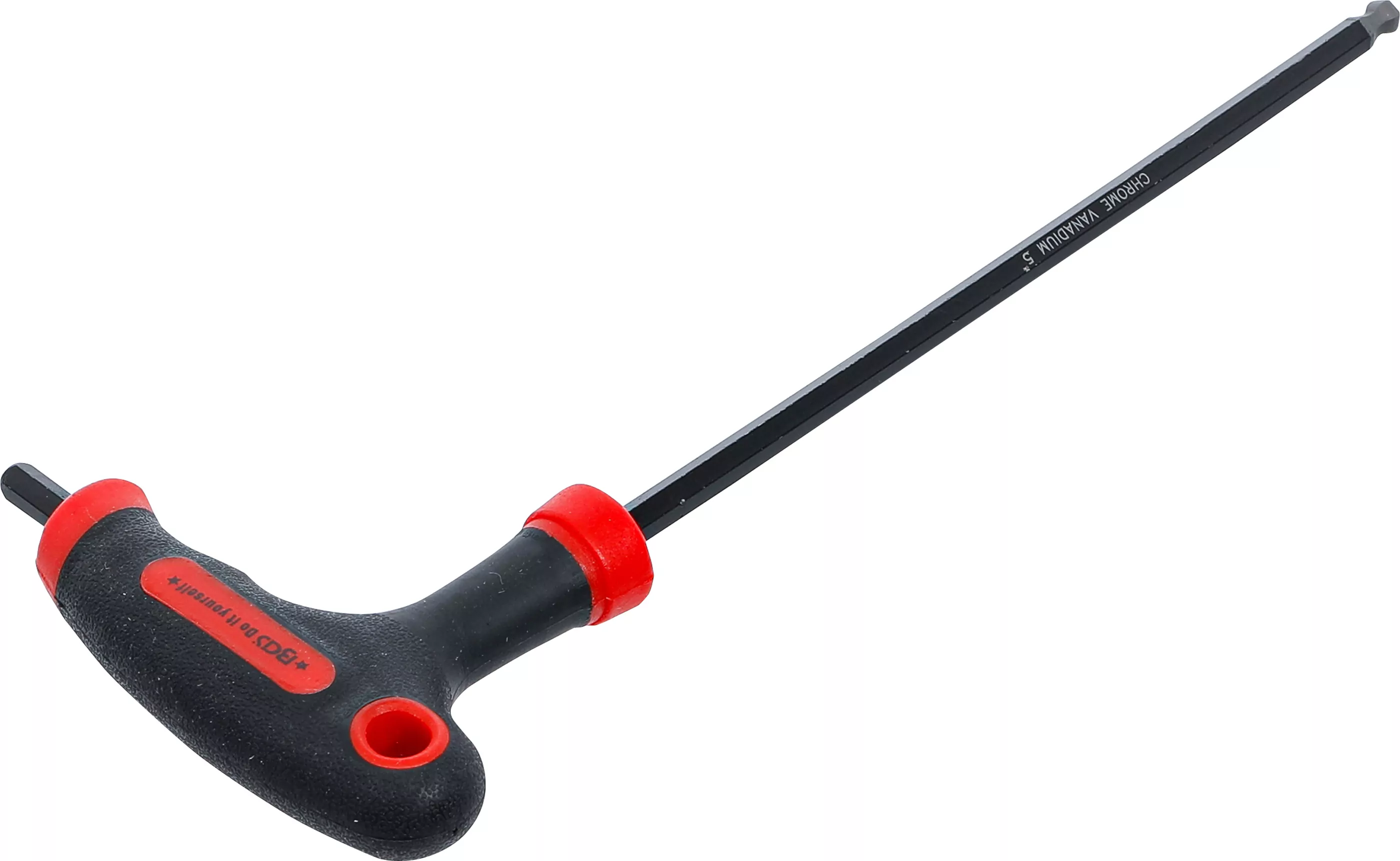 Schraubendreher mit T-Griff und seitlicher Klinge | Innensechskant / Innensechskant mit Kugelkopf 5 mm