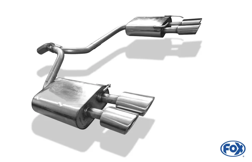 Ford Mondeo IV Fließheck 2,5l  Endschalldämpfer rechts/links - 2x106x71 Typ 33 rechts/links