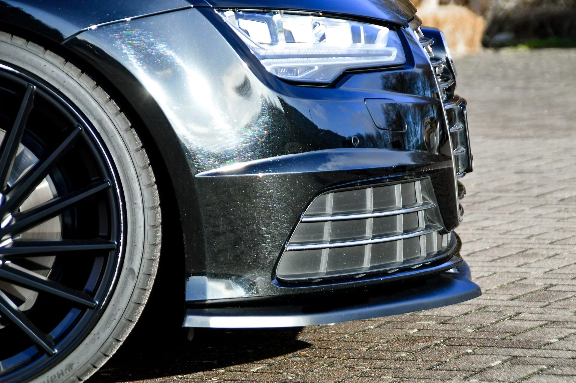 Cup Frontspoilerlippe für Audi A7 C7 4G Facelift