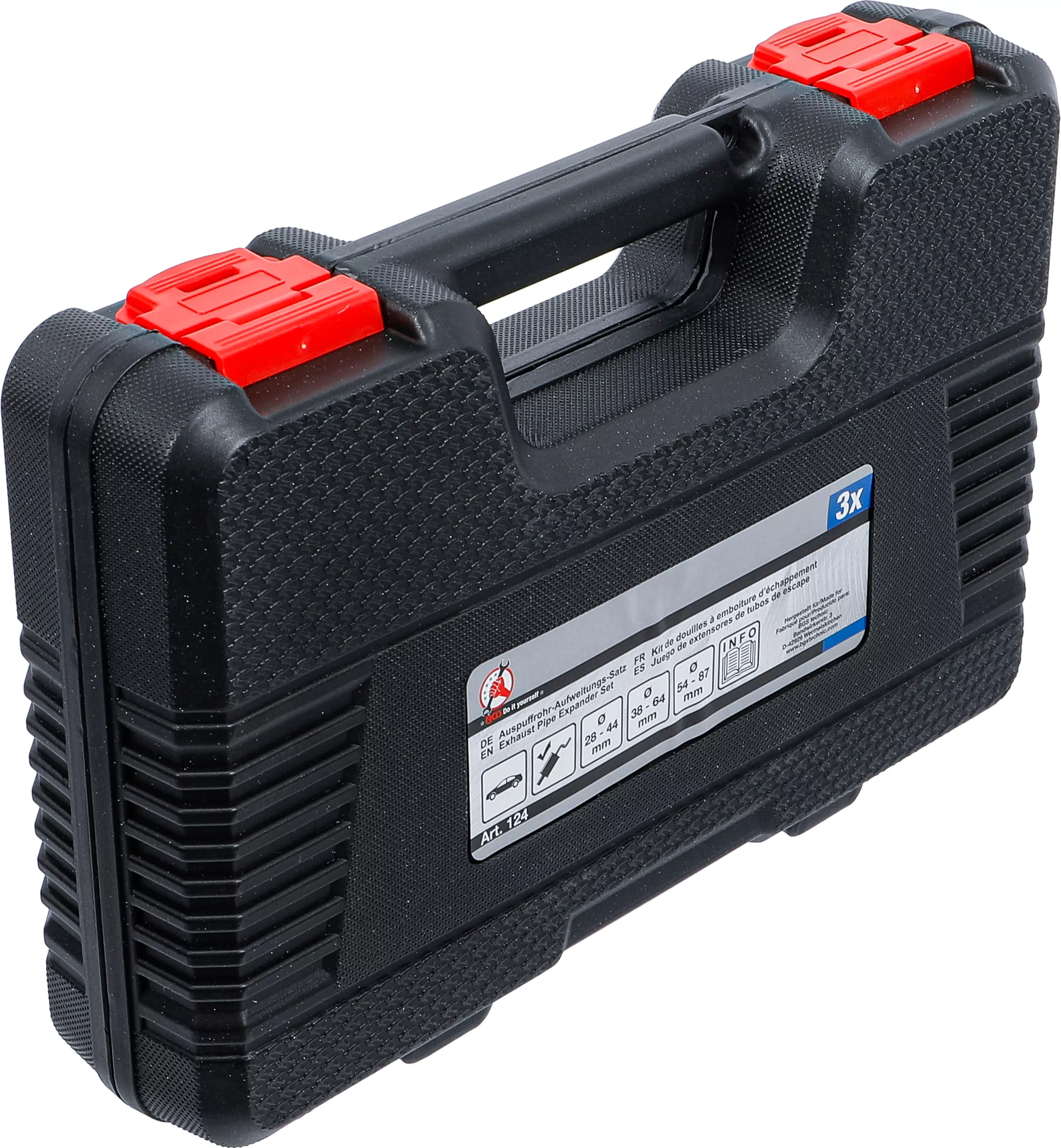 Auspuffrohr-Aufweitungs-Satz | 3-tlg.