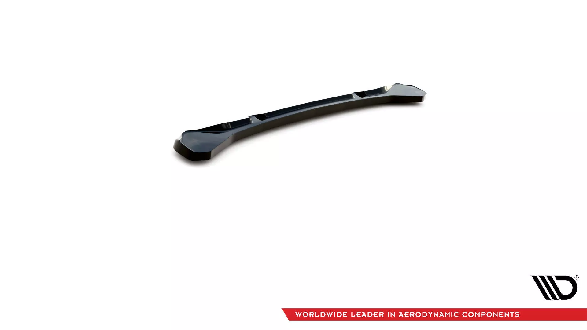 Mittlerer Diffusor Heck Ansatz Für BMW X4 M-Paket G02 Facelift Schwarz Hochglanz