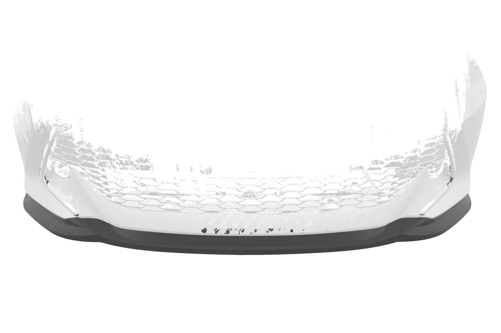 Cup-Spoilerlippe mit ABE für Toyota Corolla (E210) Touring Sports / Steilheck CSL648 Schwarz Strukturiert