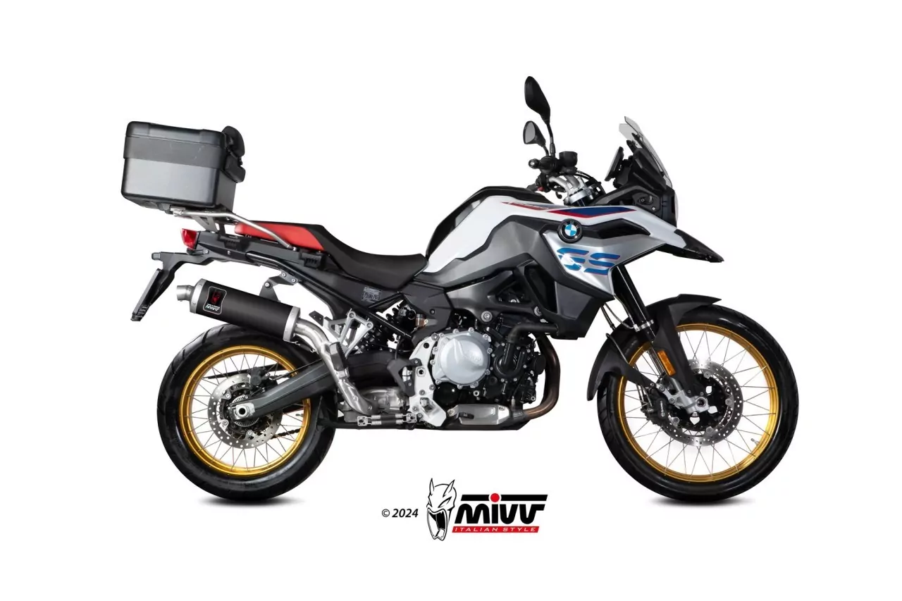 MIVV DAKAR Edelstahl Schwarz BMW F 750 GS 18-24