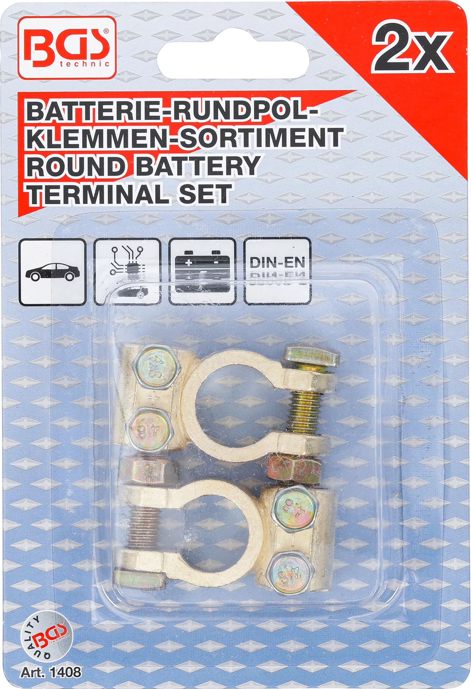 Batterie-Rundpolklemmen-Sortiment