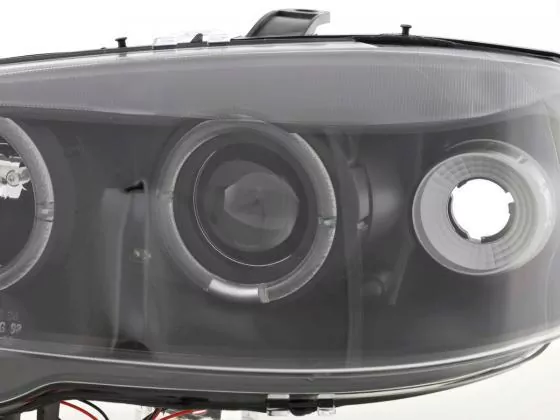 Scheinwerfer Set Opel Astra G Bj. 98-03 schwarz