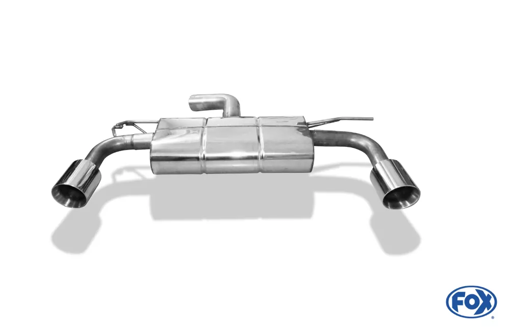 Seat Leon 5F - Einzelradaufhängung Facelift  Endschalldämpfer Ausgang rechts/links - 1x100 Typ 25 rechts/links für Rieger Stoßstange