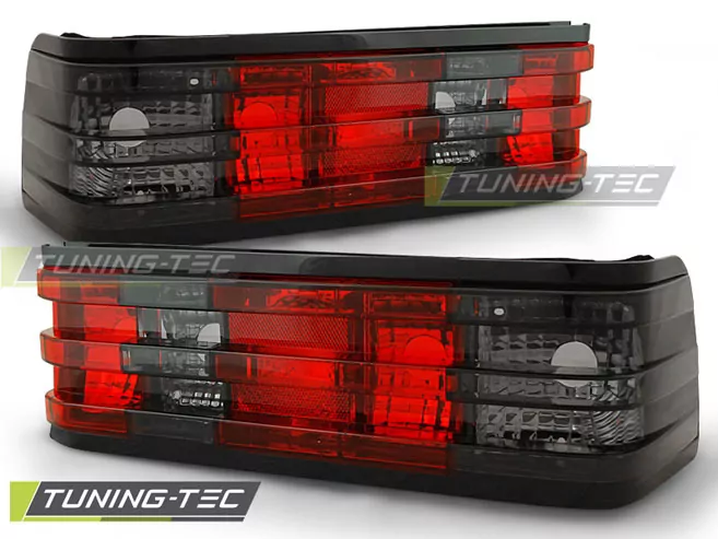 Tail Lights Red Smoke Fits Mercedes W201/190 12.82-05.93