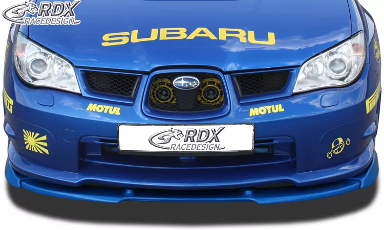 RDX Frontspoiler VARIO-X für SUBARU Impreza 3 (GD) WRX 2005-2007 Frontlippe Front Ansatz Vorne Spoilerlippe